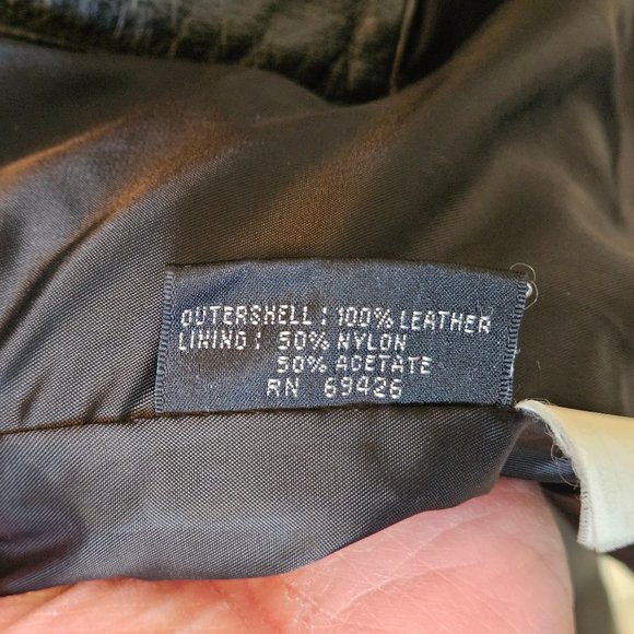 Vintage Wilsons Women's Lightweight Leather Jacket, Black, Sz Small - Picture 5 of 16